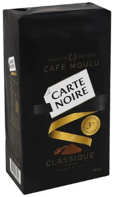 Кава мелена Carte Noire Classique натуральна смажена 250 г